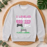 Leveled Up To Big Sister Again 2027 Promoted To Big Sister PNG SVG