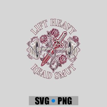 Homepage 119 Lift Heavy Read Smu Workout Gym Book Readings PNG SVG