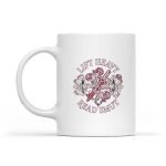 Lift Heavy Read Smu Workout Gym Book Readings Mug