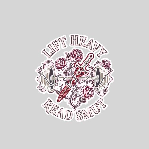 Lift Heavy Read Smu Workout Gym Book Readings Sticker 1 Lift Heavy Read Smu Workout Gym Book Readings Sticker