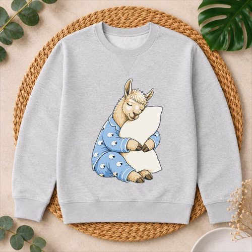 Llama Sleeping In Cute Pajamas Sleep PNG SVG 2 Llama Sleeping In Cute Pajamas Sleep PNG SVG