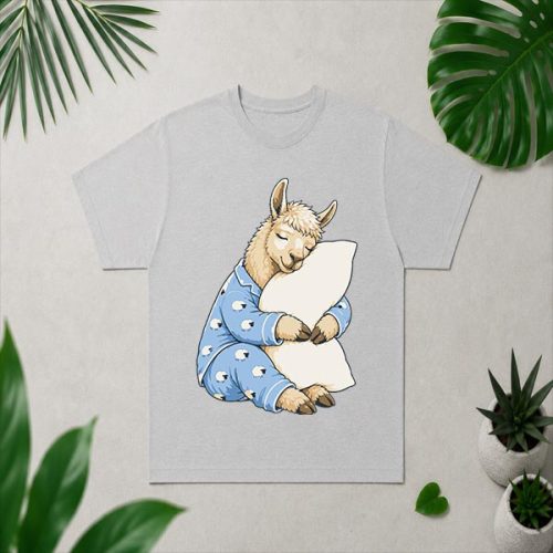 Llama Sleeping In Cute Pajamas Sleep PNG SVG 4 Llama Sleeping In Cute Pajamas Sleep PNG SVG