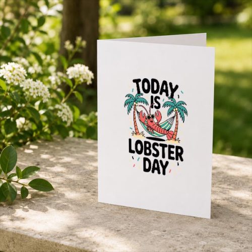Lobster For Animal Lobster Vintage Greeting Card 2 Lobster For Animal Lobster Vintage Greeting Card