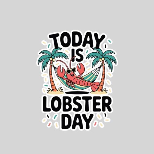 Lobster For Animal Lobster Vintage Sticker 1 Lobster For Animal Lobster Vintage Sticker