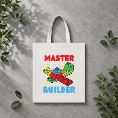 Master Builder Building Blocks Toy Brick Builder PNG SVG