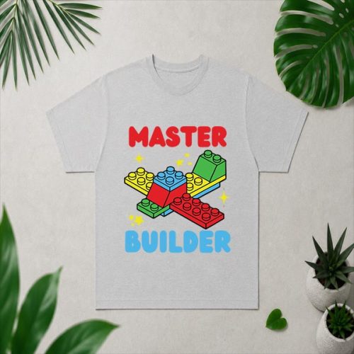 Master Builder Building Blocks Toy Brick Builder PNG SVG