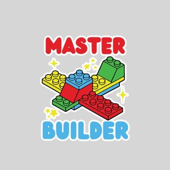 Homepage 142 Master Builder Building Blocks Toy Brick Builder Sticker