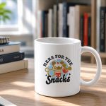 Mickey Here For The Snacks Mug