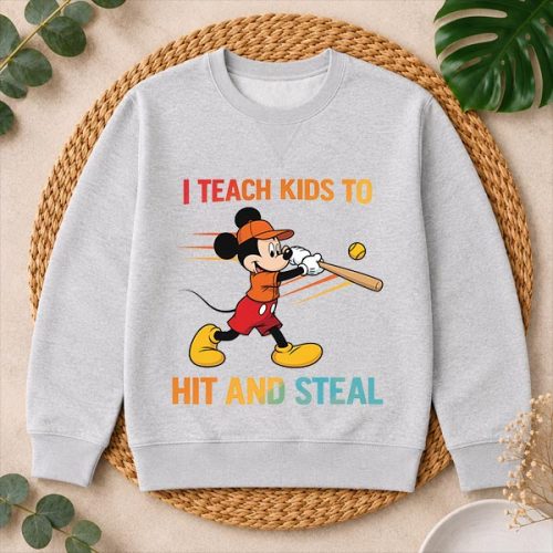 Mickey I Teach Kids to Hit and Steal Baseball PNG SVG 2 Mickey I Teach Kids to Hit and Steal Baseball PNG SVG