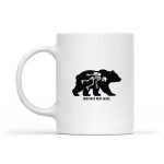 Mistakes Were Made Bear Skeleton Hiking Mug
