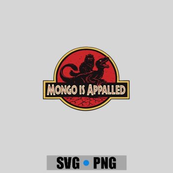 Mongo Is Appalled Dinosaur PNG SVG