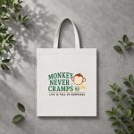 Monkey Never Cramps 52 Banana Potassium PNG SVG
