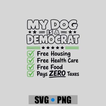 Homepage 115 My Dog Is A Democrat Free Housing PNG SVG