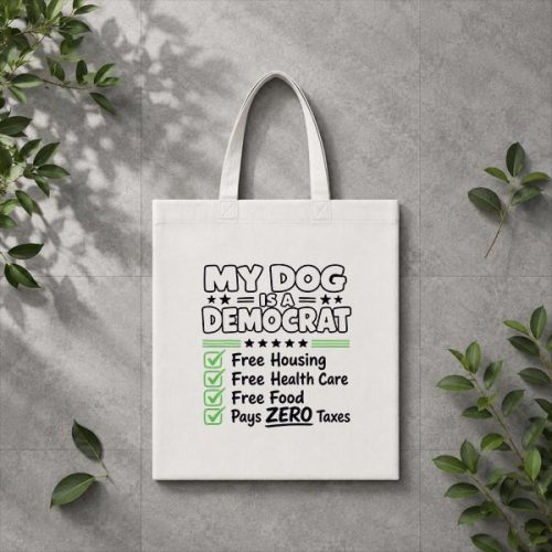 My Dog Is A Democrat Free Housing PNG SVG