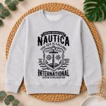 Nautica International Sailing Club Anchor Emblem PNG SVG