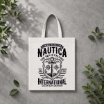 Nautica International Sailing Club Anchor Emblem PNG SVG