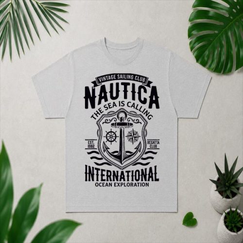 Nautica International Sailing Club Anchor Emblem PNG SVG