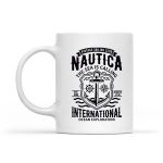 Nautica International Sailing Club Anchor Emblem Mug