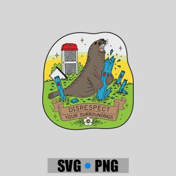 Homepage 107 Neil Seal Disrespect Your Surroundings PNG SVG