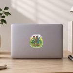 Neil Seal Disrespect Your Surroundings Sticker