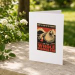 Neil The Seal Be The Whole Problem Viral Animal Greeting Card
