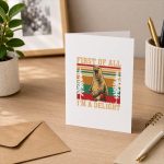 Neil The Seal First Of All Im A Delight Neil With It Greeting Card