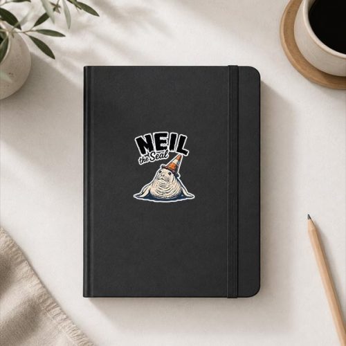 Neil The Seal Tasmania Traffic Cone Sticker