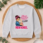 Never Underestimate A Woman With A New Knee Survivor PNG SVG