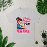 Never Underestimate A Woman With A New Knee Survivor PNG SVG
