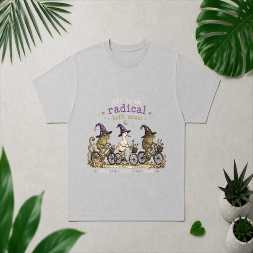 Off To Be Radical Left Scum Frog Duck Toad PNG SVG