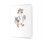 Off To Teach Kindergarten Sillygoose Teacher Back To School Greeting Card