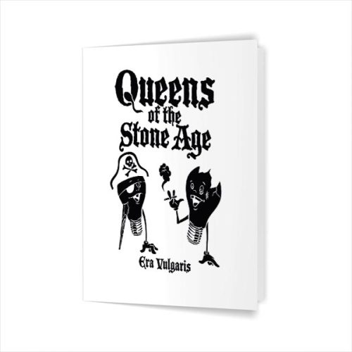 Official Queens Of The Stone Age Era Vulgaris Greeting Card 1 Official Queens Of The Stone Age Era Vulgaris Greeting Card