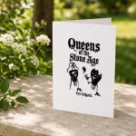 Official Queens Of The Stone Age Era Vulgaris Greeting Card
