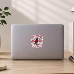 Only Assholes Abandon Dogs Animal Welfare Statement Sticker