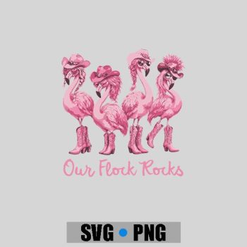 Homepage 99 Our Flock Rocks Western Flamingo Girls Trip Vacation Cowgirl PNG SVG
