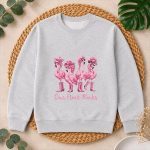 Our Flock Rocks Western Flamingo Girls Trip Vacation Cowgirl PNG SVG