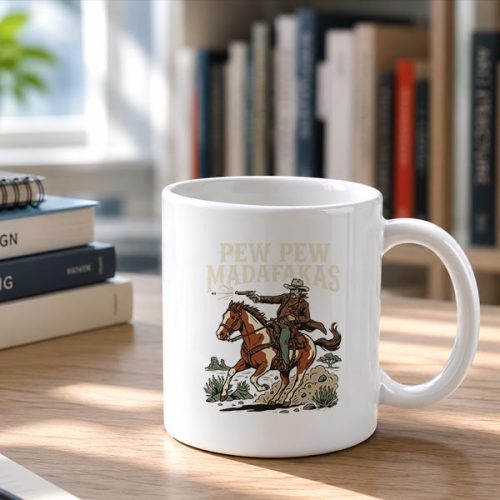 Pew Pew Madafakas Cow Rodeo Wild West Mug 2 Pew Pew Madafakas Cow Rodeo Wild West Mug