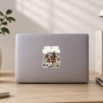 Pew Pew Madafakas Cow Rodeo Wild West Sticker