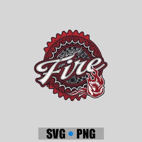 Portland Fire Racing Vintage PNG SVG 1 Portland Fire Racing Vintage PNG SVG