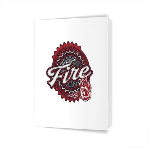 Portland Fire Racing Vintage Greeting Card 1 Portland Fire Racing Vintage Greeting Card