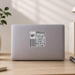 Proud Member of The Just Resting My Eyes Club Fathers Day Sticker