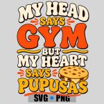 Pupusa Humor Salvadoran Food Pupusas Performance PNG SVG