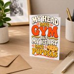 Pupusa Humor Salvadoran Food Pupusas Performance Greeting Card