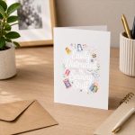 Quilting For Sewing Sew Quilter Sewer Greeting Card