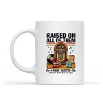 Raised On All Of Them Music Cassette Mug