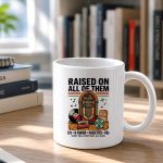 Raised On All Of Them Music Cassette Mug