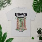 Redwood National Park California Vintage PNG SVG