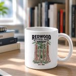 Redwood National Park California Vintage Mug