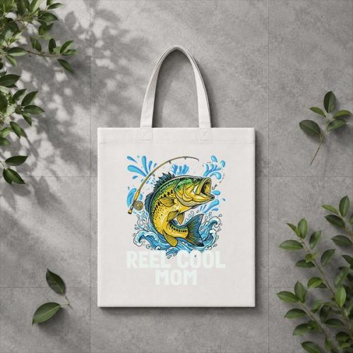Reel Mom Fishing Mom Vintage PNG SVG