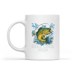 Reel Mom Fishing Mom Vintage Mug